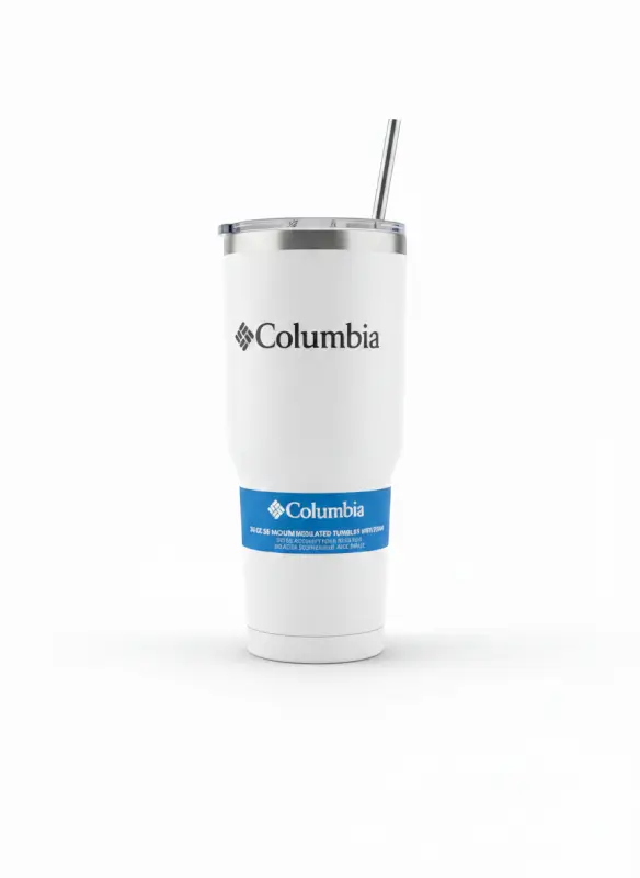30 oz vacuum insulated tumbler with straw