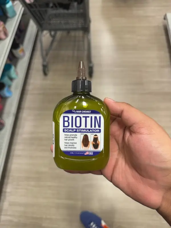 Biotin scalp stimulator